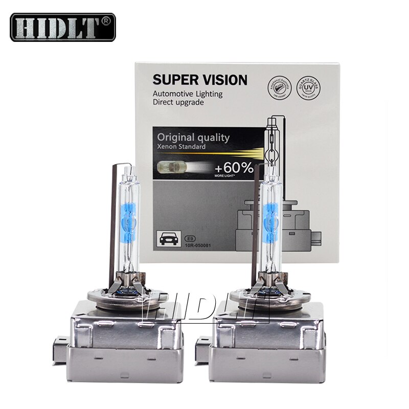 Hidlt 2 Stuks Oem 35W D1S Xenon Hid Lamp 55W D3S 5500K Super Vision hid Xenon Lamp D1S Xenon Lamp Met Metalen Klauw