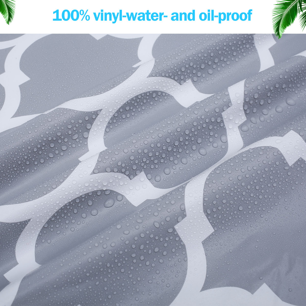 Elastic Edged Vinyl Fitted Tablecloth Flannel Backed & Elastic Edge Table Cover Indoor Outdoor Round Fitted Vinyl Table Cloth