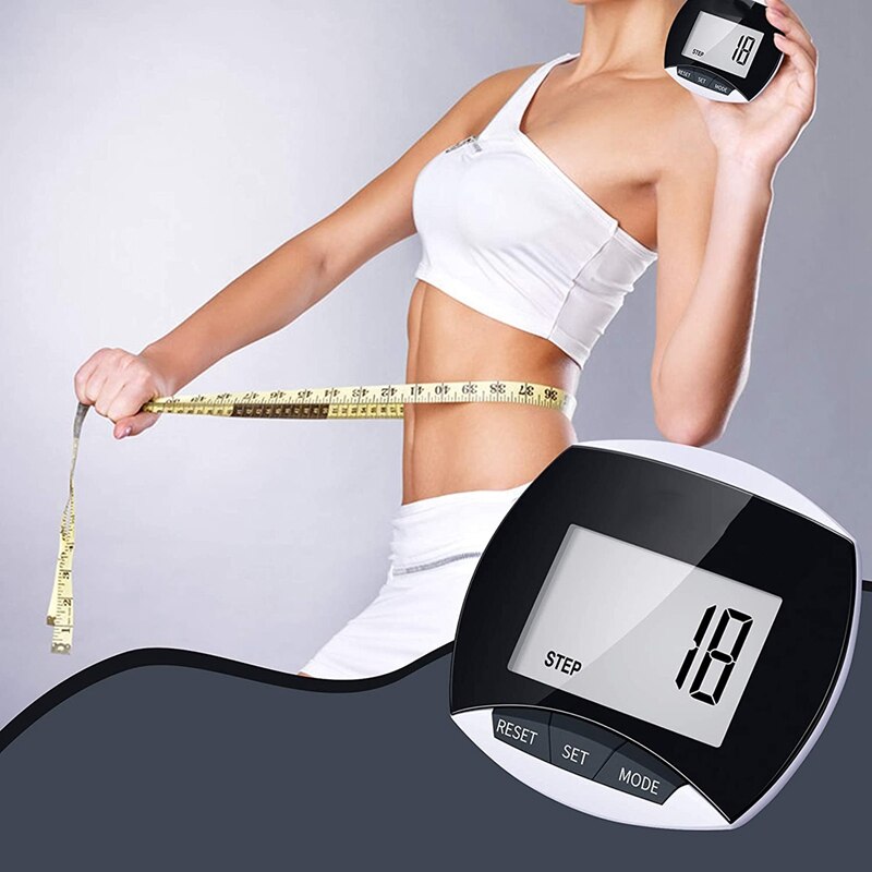 Best Pedometer, Simply Operation Walking Running Pedometer with Calories Burned and Steps Counting