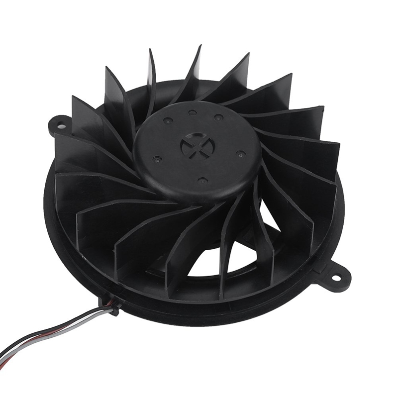 Ventilador de refrigeración de repuesto, 17 aspas, Enfriador de refrigeración interno de repuesto para Sony Playstation 3 Ps3 Slim