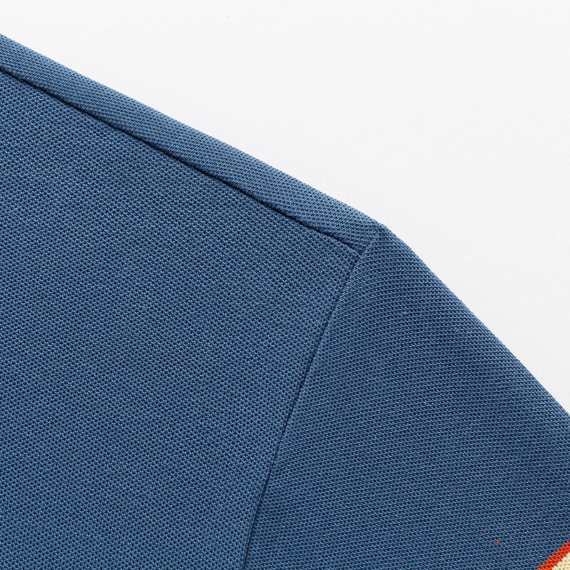 Man Tops & Tees Mannen Polo Shirts Business Mannen Merken Turn-Down Kraag Mens Polo Shirt Casual streep Polo T-shirt A8037