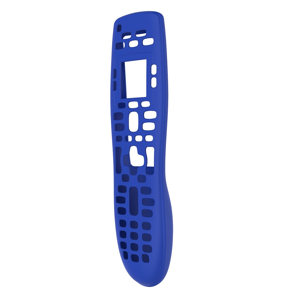 Remote Control Silicone Protector Case Cover Skin For Logitech Harmony 650 700: blue