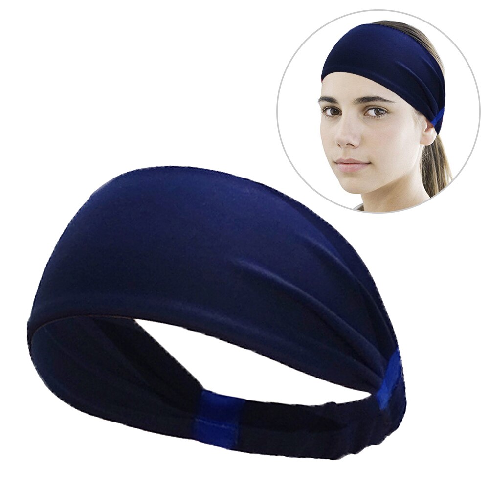 Cinta para el sudor absorbente para ciclismo y Yoga, banda para el sudor para mujer, diadema transpirable, bandas para el pelo para Yoga, bandas para el sudor para la cabeza, seguridad deportiva