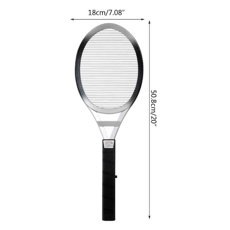 Fly Swatter Electric Fly Swatters Traditional Batteries Fly Killer for Home 1Layer Mesh Mosquito Racquet Killer Racket