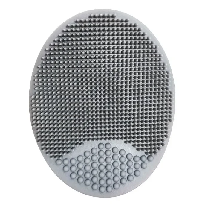 Männer Gesichts reinigungs bürste Scrub ber Silikon Miniatur Gesicht tief sauber Rasier massage Gesichts peeling Bürste Gesichts reiniger: Blau