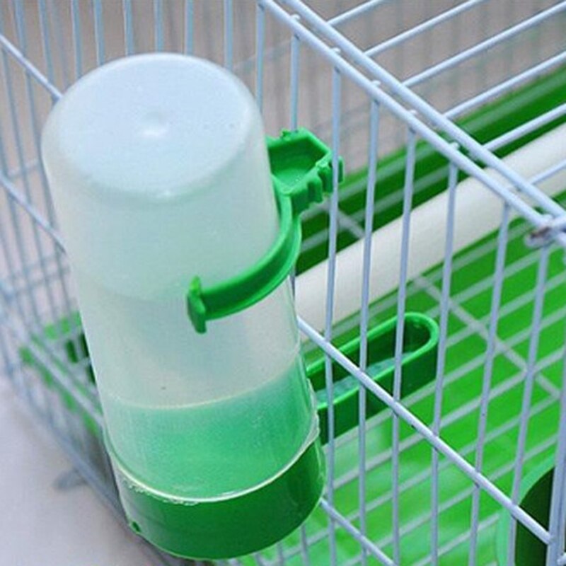 Drinkbak voor vogels, voerbak, waterbak, clip voor volière, parkiet, papegaai, kanarie