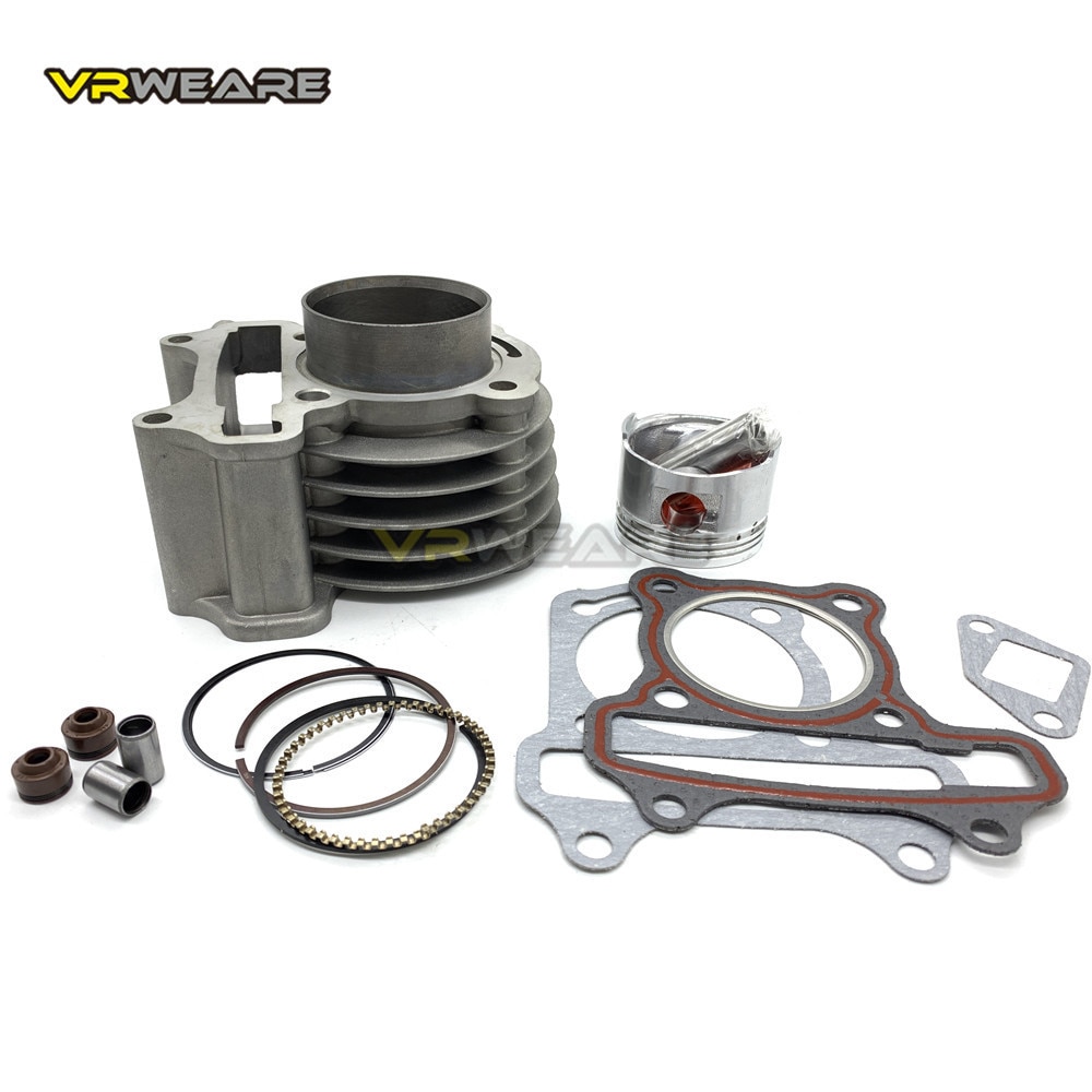 GY6 cilinder Kit 50mm big bore Cilinder Piston Ring Set voor 4 takt Scooter Bromfiets 139QMB 147QMD GY6 50 60 80 cm3 tot 100 cm3