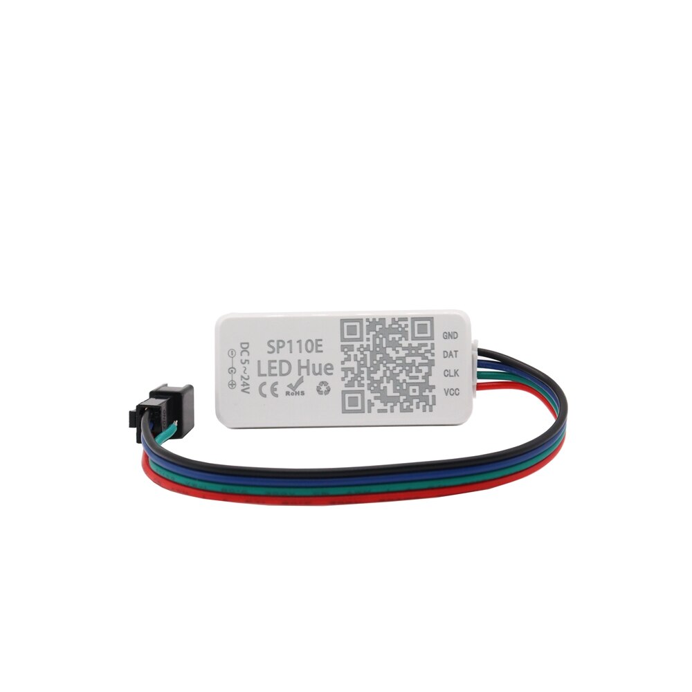 RGB Controller Dimmer Driver SP105E SP110E SP108E SP501E SP107E WIFI/Music/Bluetooth Addressable Led Light Controller DC5-24V