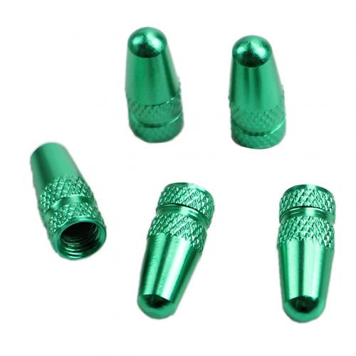 Fiets Valve Adapter Pomp Zet Presta Aan Koper Valve Adapter Wielen Gaspijp Buis Tool Fiets Accessoires: green