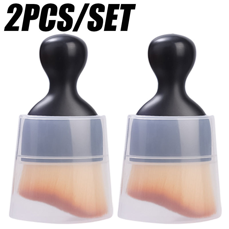 Cepillo suave para limpieza de ventilación de coche, herramienta de limpieza Interior de coche con carcasa, cepillo Artificial para coche, polvo para grietas de coche, detalles de coche