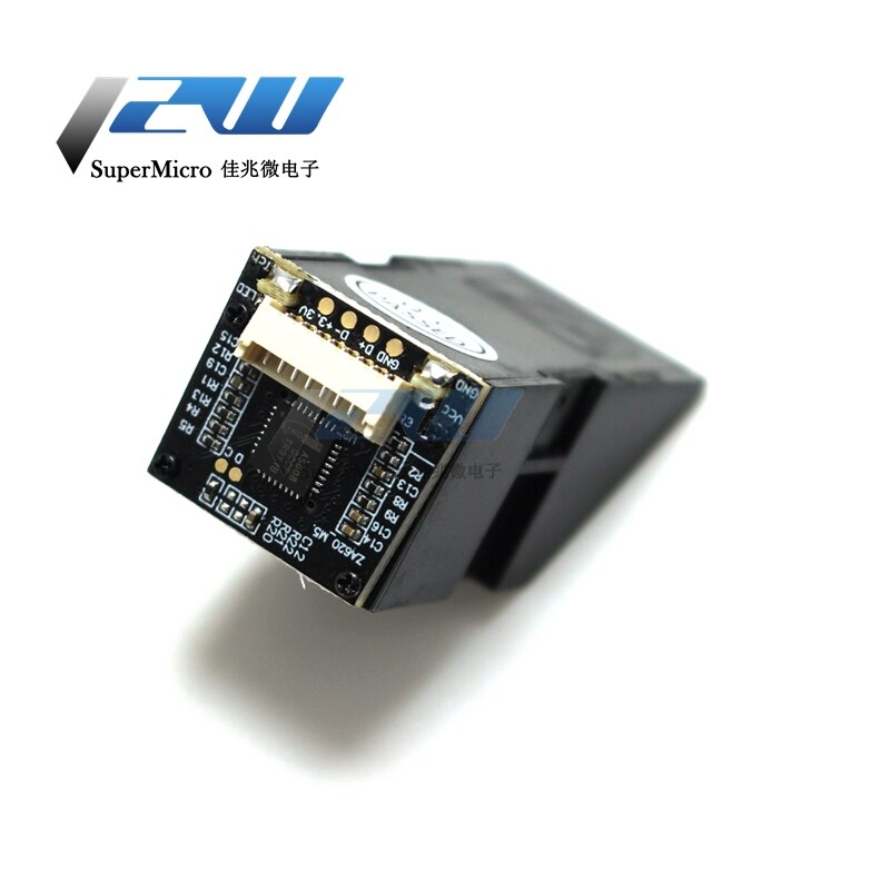AS608 Fingerprint Reader Modul, Optische Fingerprint Sensor Modul für Arduino Schlösser, Serielle Kommunikation Interface