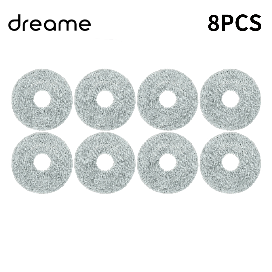 Dreame Mova E30 Ultra / Trouver E30 Ultra Vacuum Cleaner Replacement Accessories Main Side Brush Filter Mop Dust Bag: Beige