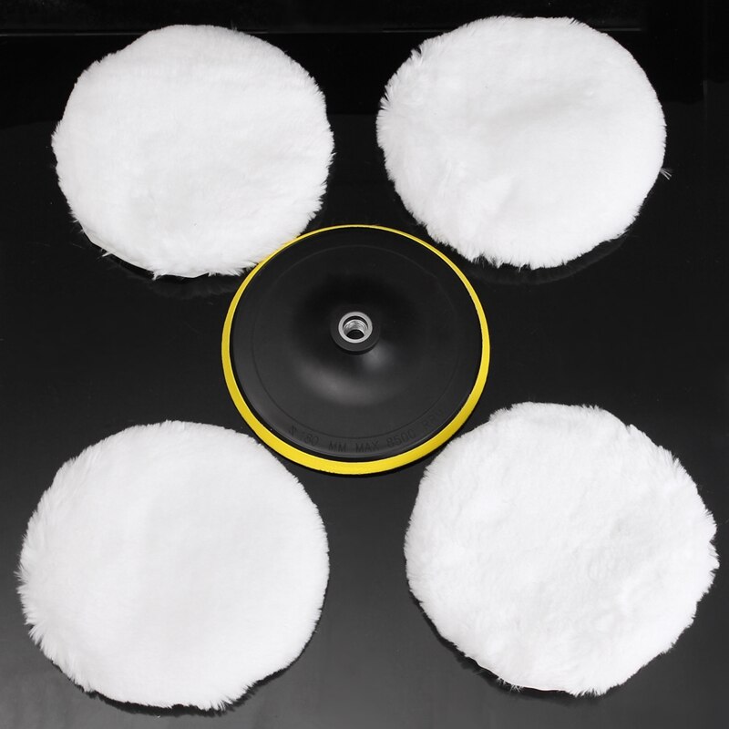 7 Inch Polijstmachine/Buffer Zachte Bonnet & Pad Met Klittenband Voor Auto Polijsten/Buffing