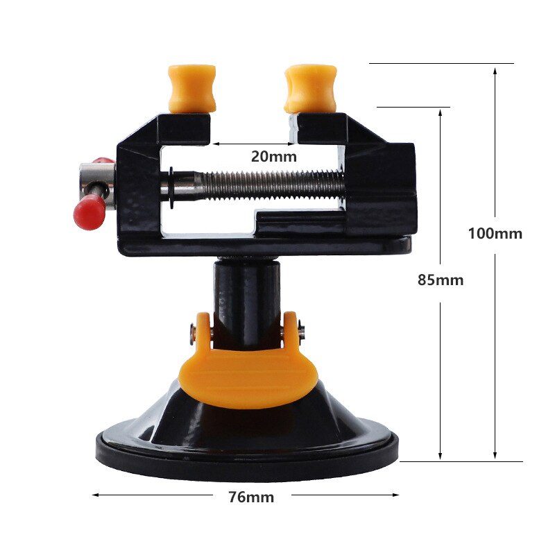 Portable Mini Table Vise Clamp for Small Work Hobby Jewelry Diy Craft Repair Tool Work Table Bench Vise Tool Vice