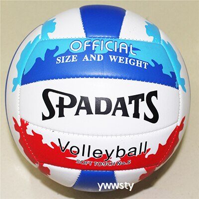 YUYU Volleyball Ball official Size 5 Material PVC Soft Touch Match volleyballs indoor training volleyball: white blue blue red