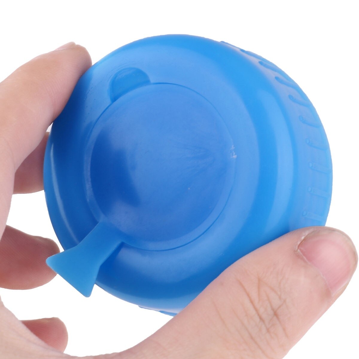 5 stücke Wasser Krug Kappen Deckel für 55mm Blau Gallonen Trinkwasser Flasche Schraube auf Kappe Ersatz Anti Spritzen deckel Wasser Flasche Kappen