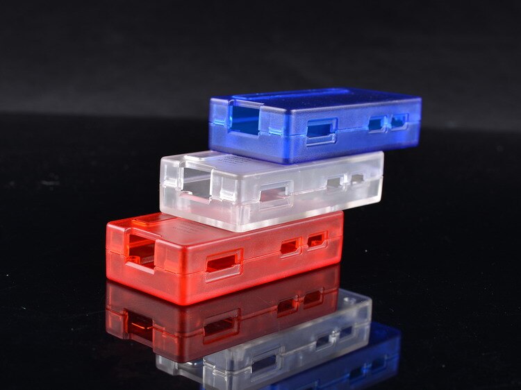 Raspberry Pi Zero W Case with heatsinks four colors ABS Shell
