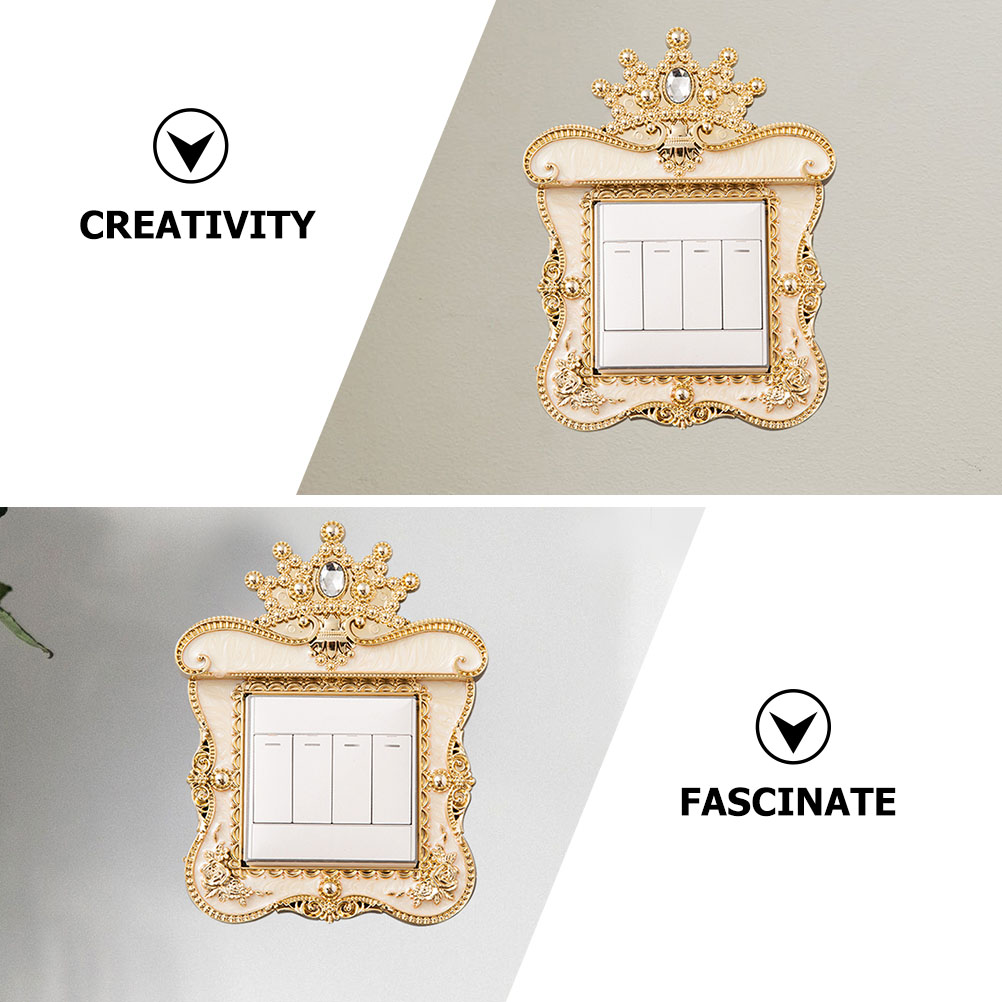 Rhinestone Light Switch Acrylic Cover Light Switch Cover Switch Panel Cover