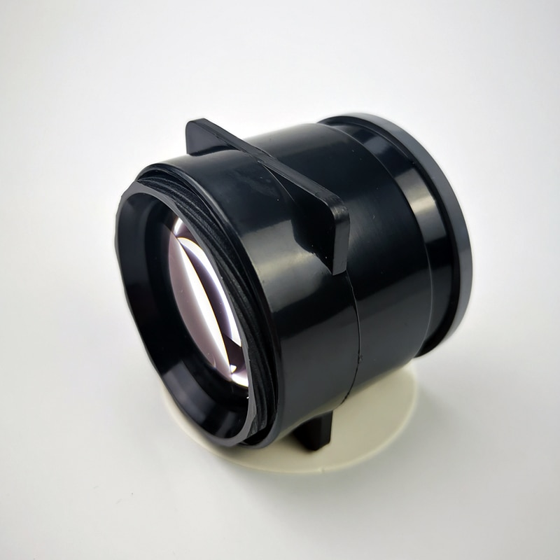 Led projektor diy objektiv brännvidd f = 125mm projektorer objektiv för 4.3 tum projektorer lcd
