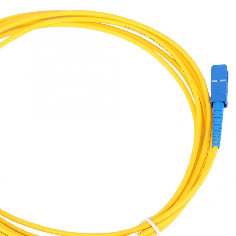 Fiber Jumper 20m Optical Fiber Patch Cord Single Mode Cable SC/APC-SC/UPC