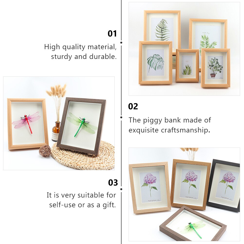 1Pc Useful Photo Frame Artwork Display Frame Pressed Flower Display Frame