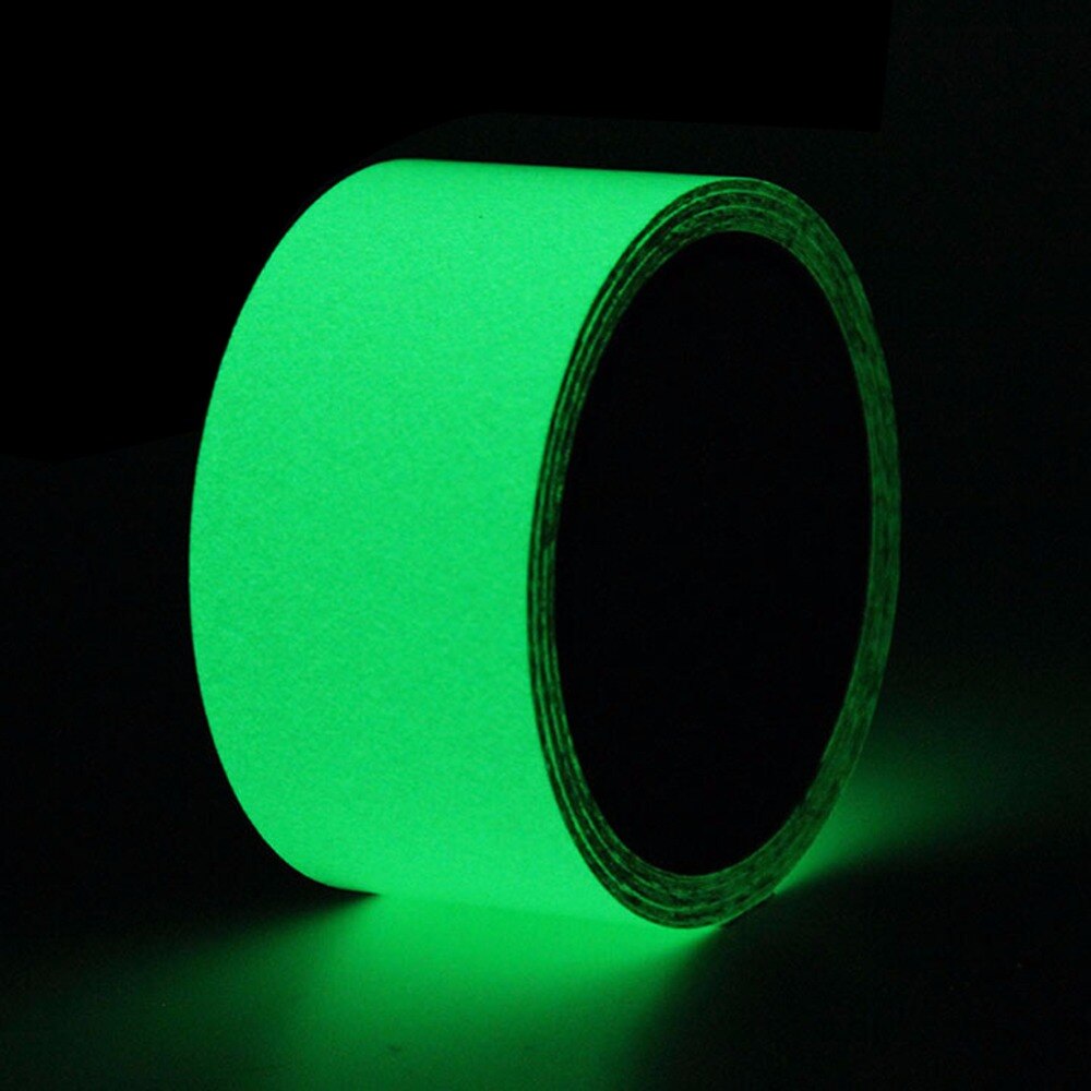 Ruban adhésif antidérapant, bande de sécurité lumineuse, brille dans la nuit, bande de préhension antidérapante, bande Abrasive pour escaliers, plancher