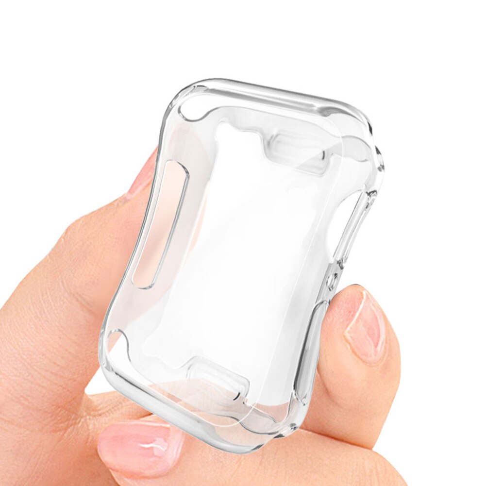 3x Tpu Transparant Cover Voor Apple Horloge Serie Iwatch 1 2 3 38Mm 42Mm Clear Soft Full Screen protector Case