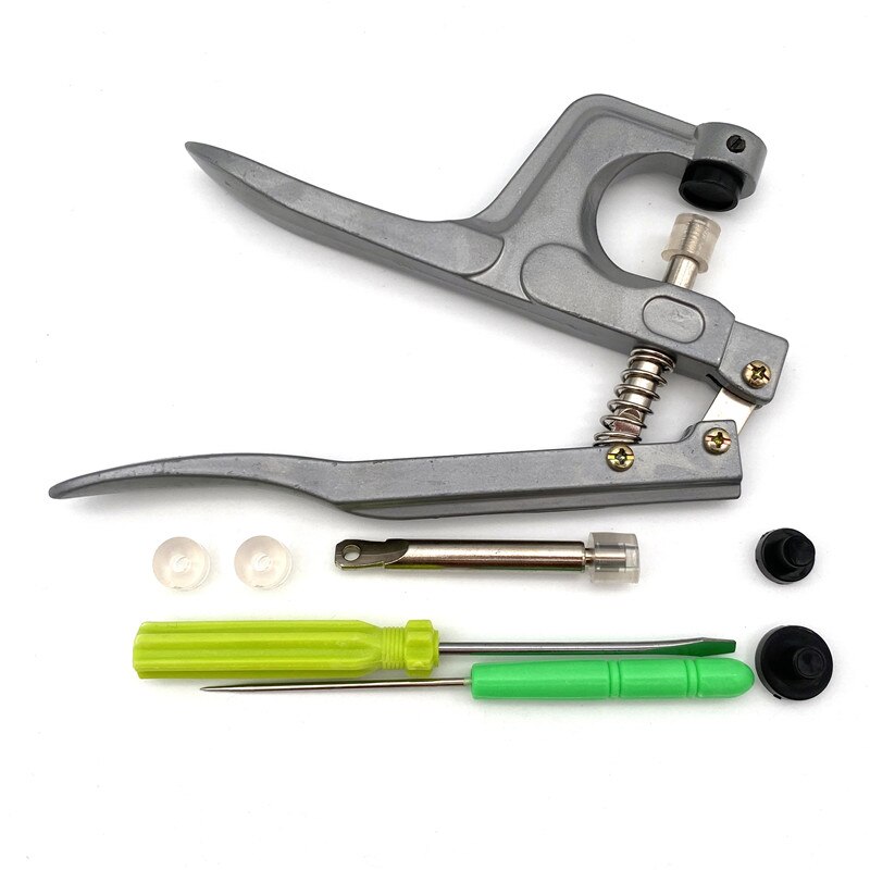 150/360/408 Set T5 Plastic Drukknoop Met Snaps Tangen Tool Kit Hars Knop Druk Stud Vervangen Snaps Voor diy Doek Knop: Pliers