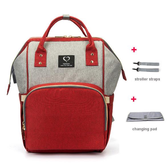 Luiertas Mama Zak Usb Travel Rugzak Moeder Moederschap Verpleging Wandelwagen Luiertas Grote Capaciteit Waterdichte Baby Tassen: M