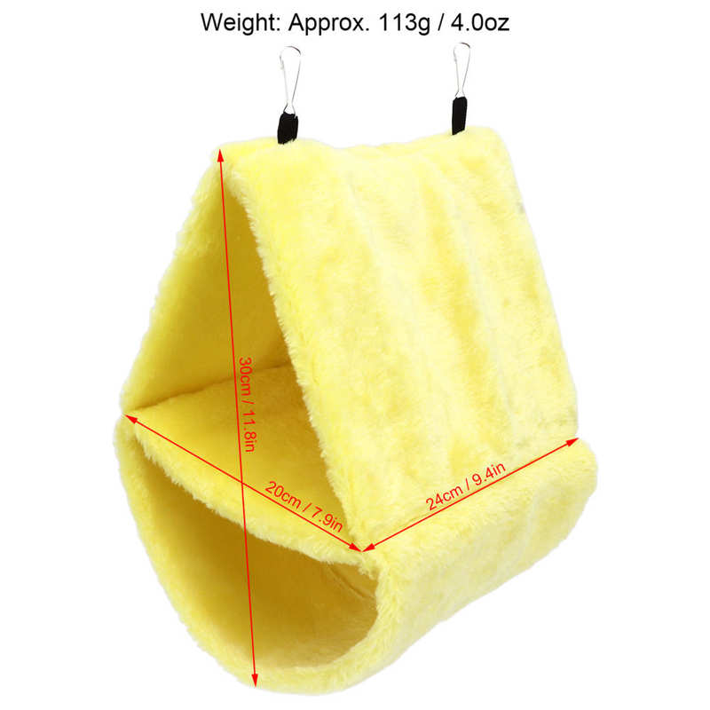 Bird Hut Bird Bed Soft Comfortable Large Size for Hamsters for Parrots for Squirrels