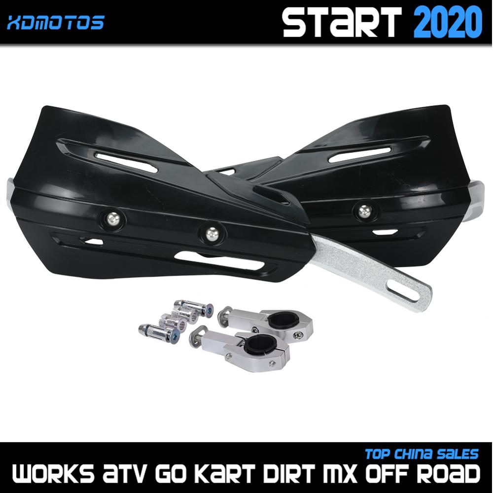 Paramani moto 22MM 28MM paramani protezioni mani per Yamaha YZ YZF WR WRF 125 250 450 YZ250 YZ250F WR250 WR250F: Black -A