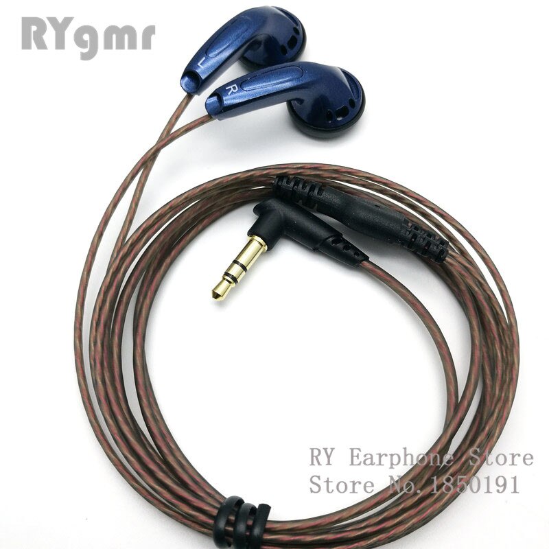 RY4S original in-ear Earphone 15mm music sound HIFI Earphone (MX500 style earphone) 3.5mm L Bending hifi cable