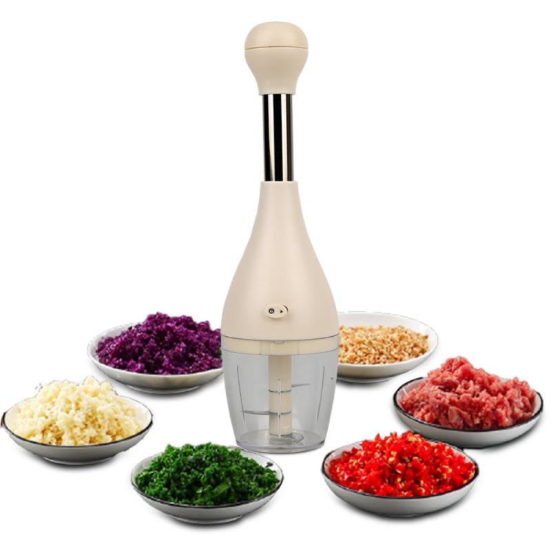 Elektrische Knoflook Grinder Portable Eten Pers Bowling Vormen Mincer Kruiden Stamper Chili Vlees Spice Chopper Keuken Accessoires
