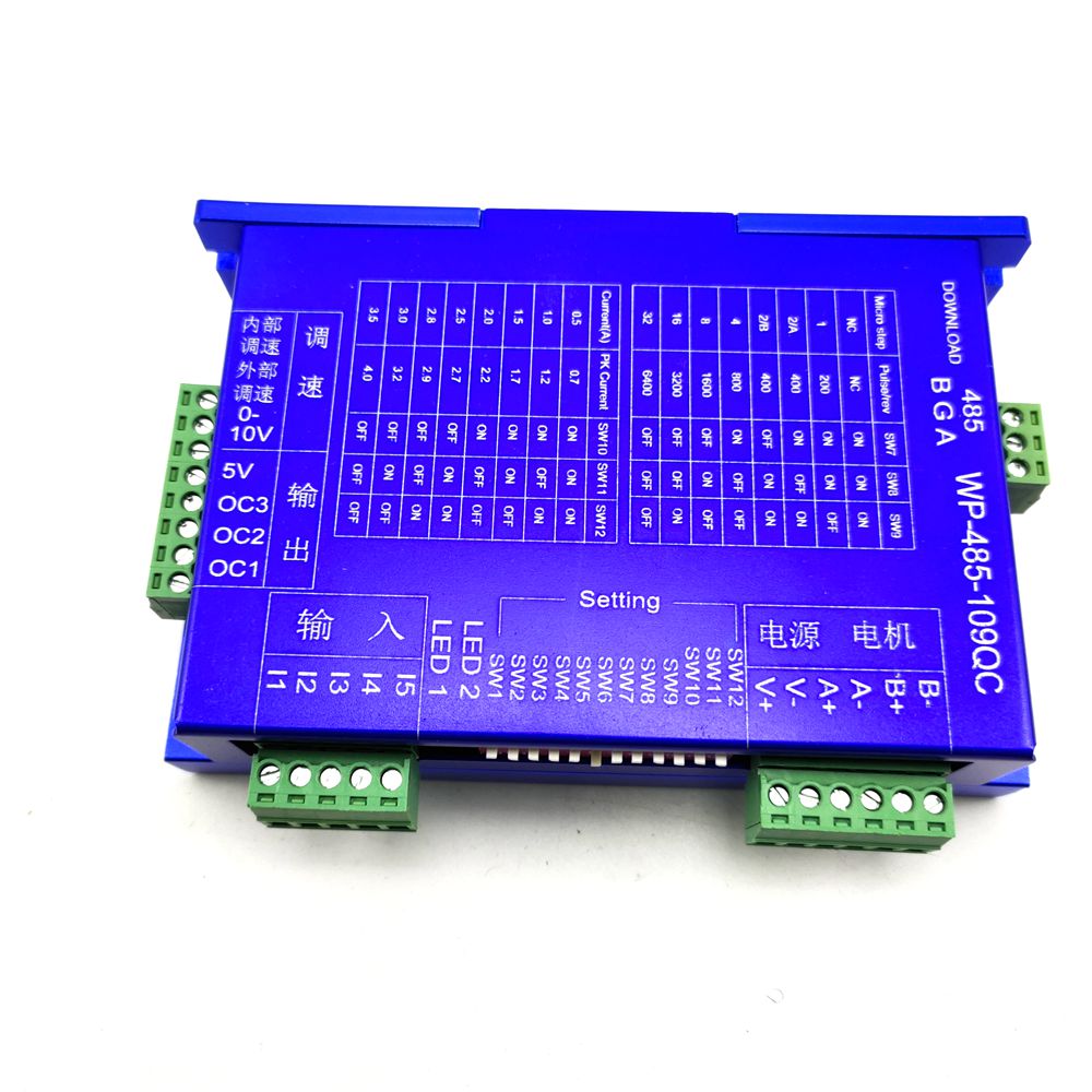 Integrato di Azionamento Del Motore Passo-passo controllore Singolo Asse PUÒ/modbus-rtu-232/485 controllore