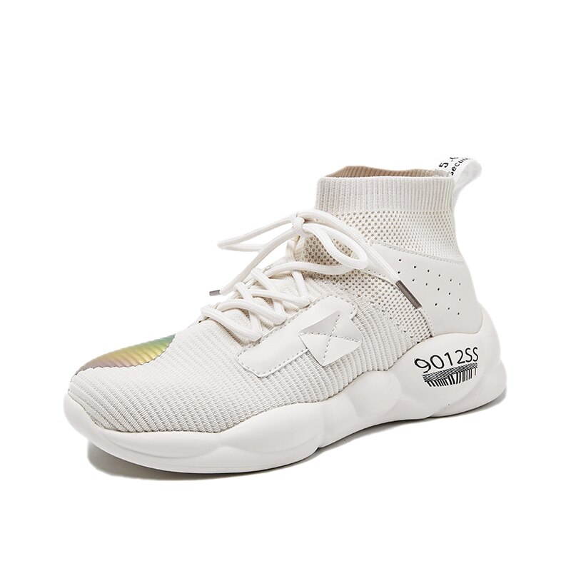 Wwkk Najaar Vrouwen Sportschoenen Trend Outdoor Comfortabele Wandelschoenen Vrouw Sneakers Loopschoenen: Beige / 37