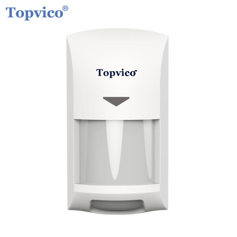 Topvico Zwave Motion Detector Sensor Alarm Z-wave Z wave Wireless Infrared Motion Sensor Smart Home Automation Security Systems