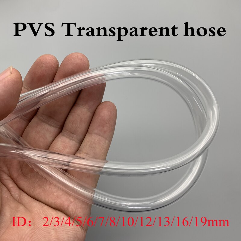 PVC Schlauch Klar 25-50mm Meterware Aquariumschlauch