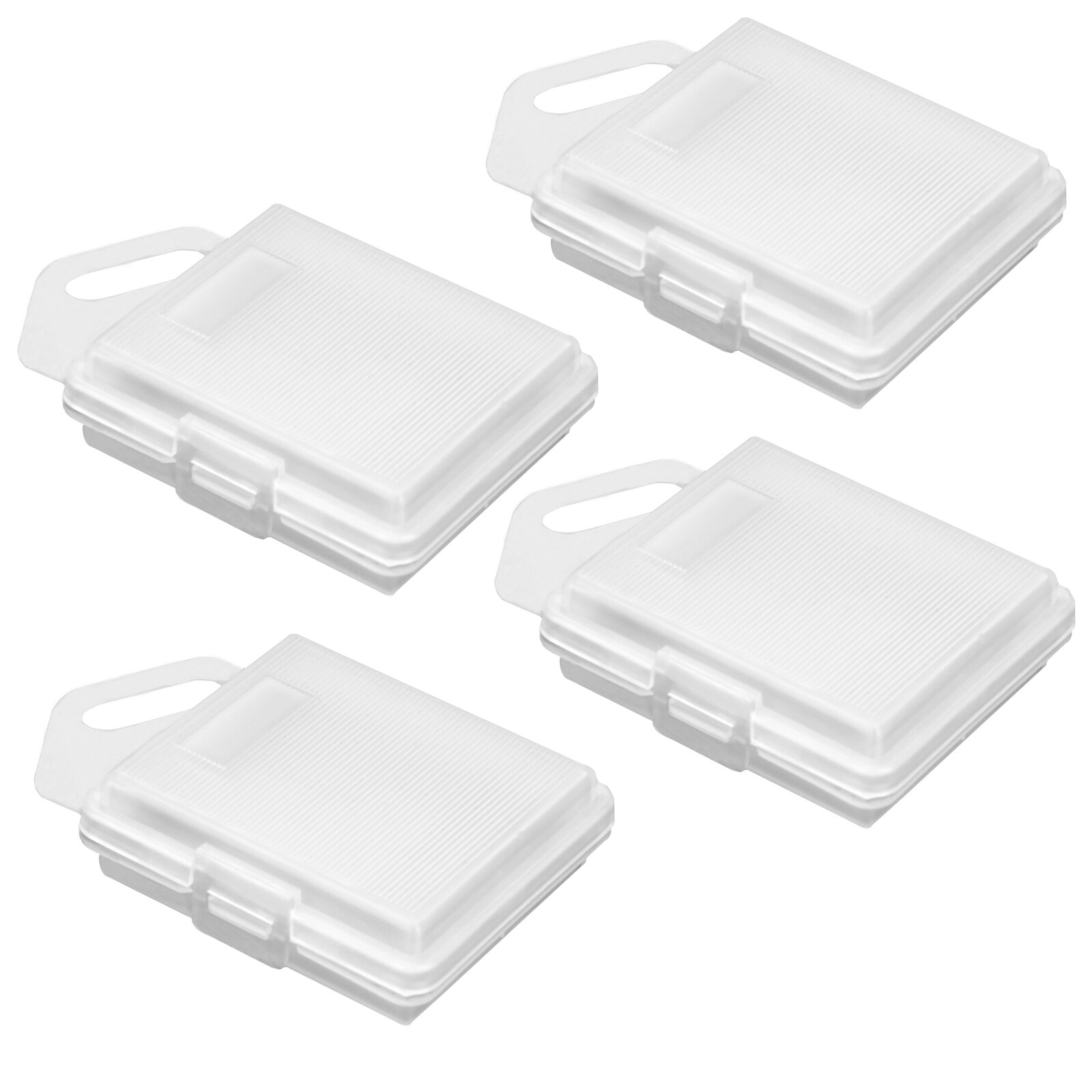 Battery Protective Storage Box Case for Go Pro Hero 9 8 7 6 5 4 3 2 Xiaomi Yi MiJia 4k Eken H9 NP BX1 Camera Accessories: 4 pcs white case