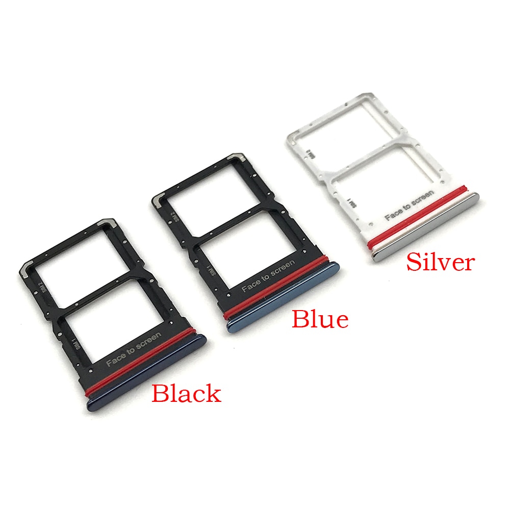 Sim-kaart Voor Xiaomi Mi 10 10T Lite Sim Card Tray Slot Houder Vervanging Deel