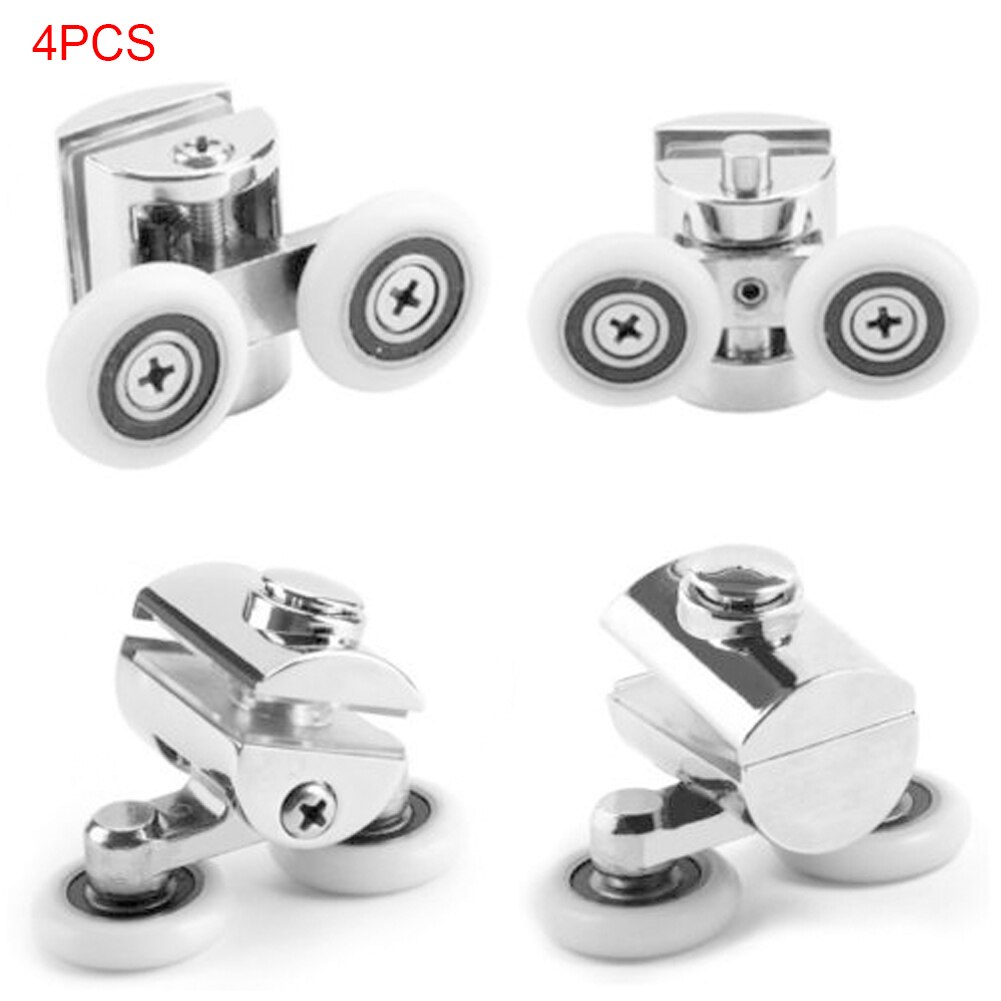 Shower Glass Door Sliding Lower Upper Rollers Wheels Replacement 25mm Wheel