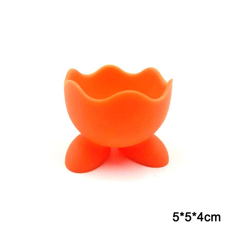 1Pcs Reine Farbe Anti-mould Make-Up Liefert Silikon Schwamm Lagerung Halterung Schönheit Eier Puff Regal Kosmetik Halter: Orange