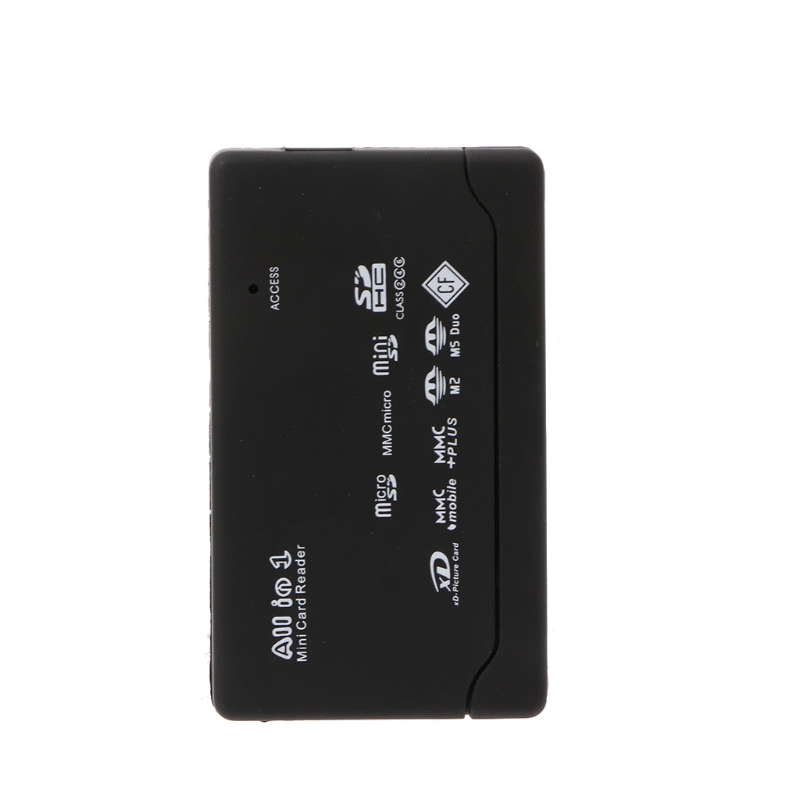 All-In-One Memory Kaartlezer Voor Usb Externe Mini Micro Sd Sdhc M2 Mmc Xd Cf