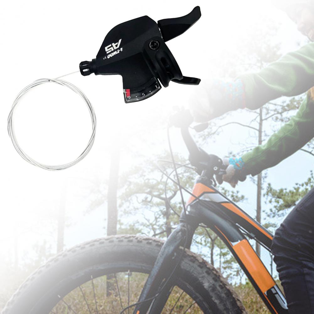 LTWOO-A5 9 vitesses Vélo Gâchette Droite Manette De Vitesse Dérailleur En Alliage D'aluminium avec Affichage De Vitesse pour VTT