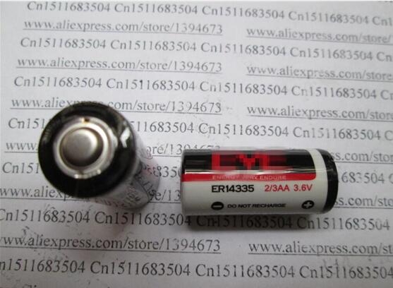 ER14335 14335 3.6V 2/3AA 1601MAh-2000MAh Type capacity lithium battery