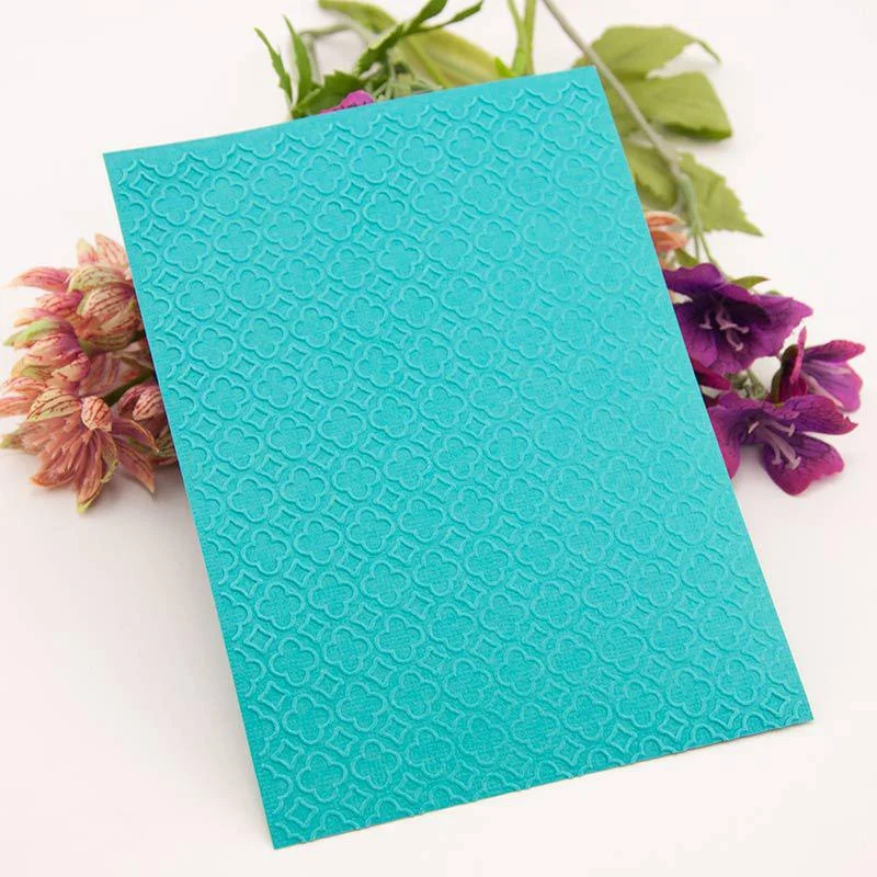 Dossier de gaufrage de fond pour la fabrication de cartes, bricolage Floral en plastique, Scrapbooking, carte d'album Photo, modèle de décoration artisanale en papier