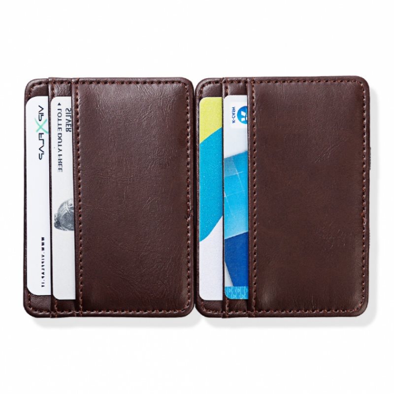 2022 Leather Korean Man Wallets Ultra Thin Mini Wallet For Men Multifunctional Credit Card Holder