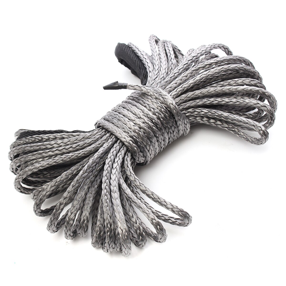 15M voiture remorque gris remorquage corde treuil corde câble remorquage corde tirer corde sangle crochet voiture accessoires pour camion Van route récupération