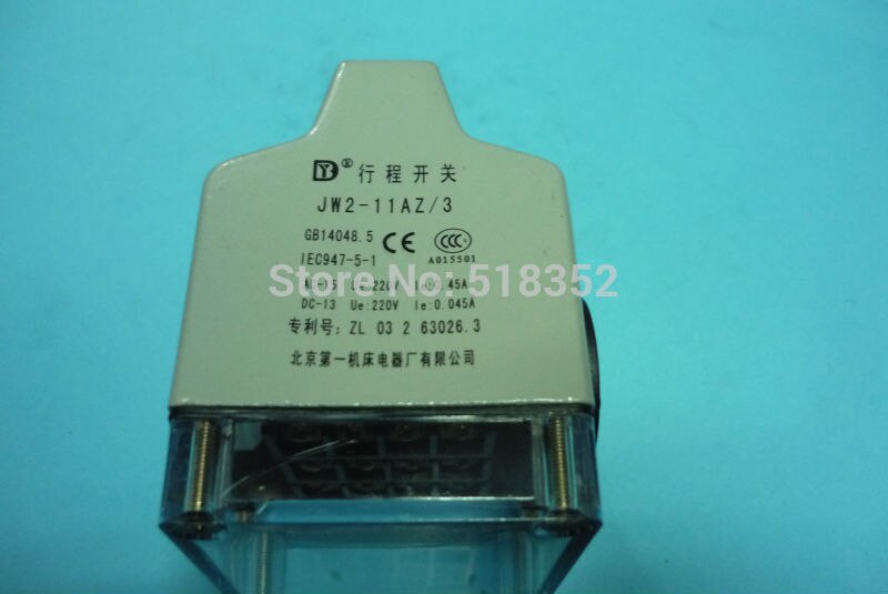 JW2-11AZ/3 Beijing Primera máquina herramienta electrodoméstico Micro interruptor de Posición límite, EDM máquina de corte de alambre piezas eléctricas