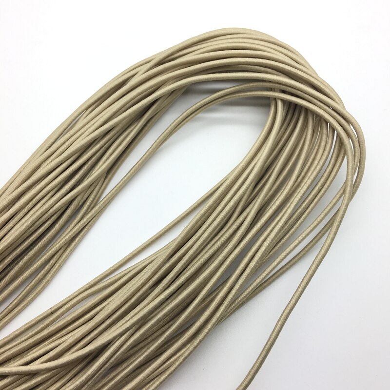 5 yards/lot Kaki Trong Elastische Bungee Touw Shock Cord Tie Down DIY Sieraden Maken Pick kleur: Default Title