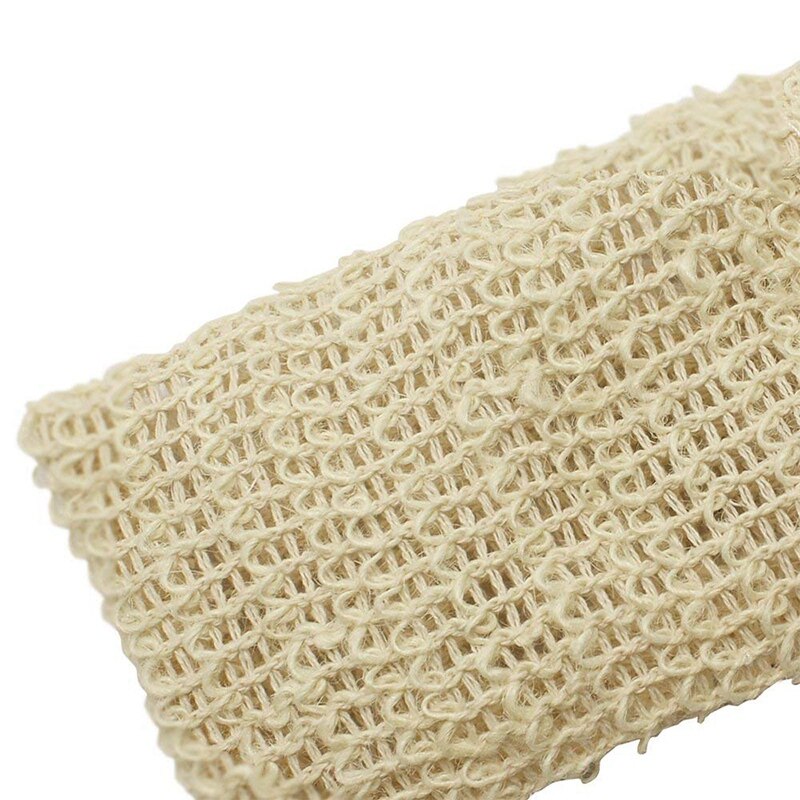 30 pakke naturlig sisal sæbe pose eksfolierende sæbe opbevaringspose holder